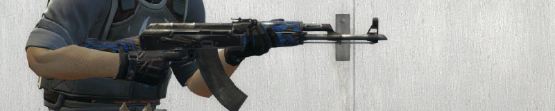 AK-47 Laminado Azul